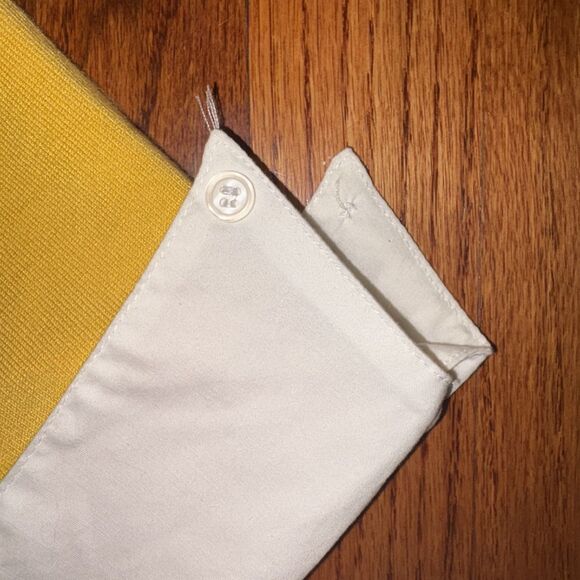 CABLE & GAUGE NWT Yellow Collared Layered Sweater Top - Size 1X - Picture 3 of 6